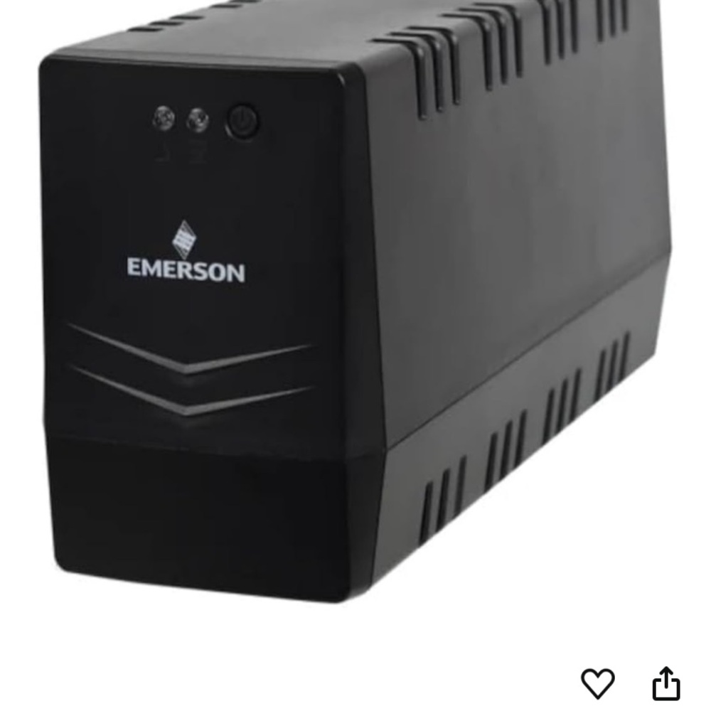 Emerson Black Uninterruptible Power Supply